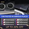 2025 E46 For BMW Car Steering Wheel Emblem Decal Car Interior 3D Sticker For BMW M3 M4 M5 F93 F92 F97 F98 F95 F96 F94 G30 G20 G0
