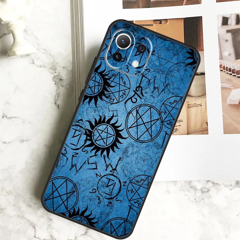 Supernatural Symbol Cover For POCO M6 X6 Pro X3 X4 X5 M5s F3 F5 Xiaomi 13T Pro 11T 12T 12 13 Lite 14 Ultra Case