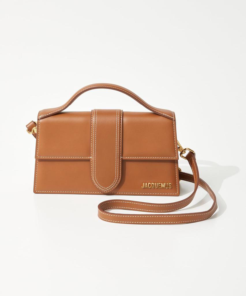 Jacquemus LE GRAND BAMBINO Shoulder Bag Light Brown 213BA007-3072 Women's [Used]