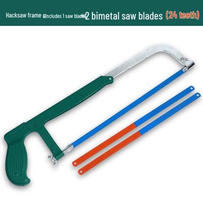 Hacksaw Frame with Bi-metal Blades