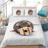 Schönes Ratten Jungen Bettwäsche Set Heim Stil Bettwäsche Weiche Wäsche Baumwolle Bett Studentenwohnheim Geschenk Heimtextilextile963