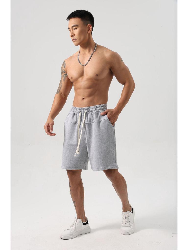 Men's Cotton Loose Fit Sports Shorts