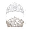 Blingbling Hair Hoop Girl Birthday Party Elegant Pageant Water Drop Crystal Girl King Costume Headwear