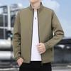 Jaqueta Masculina Gola Alta Outono e Inverno Estilo Coreano Masculino Jovem Slim Versátil Exterior Casual Versátil Top Jaqueta