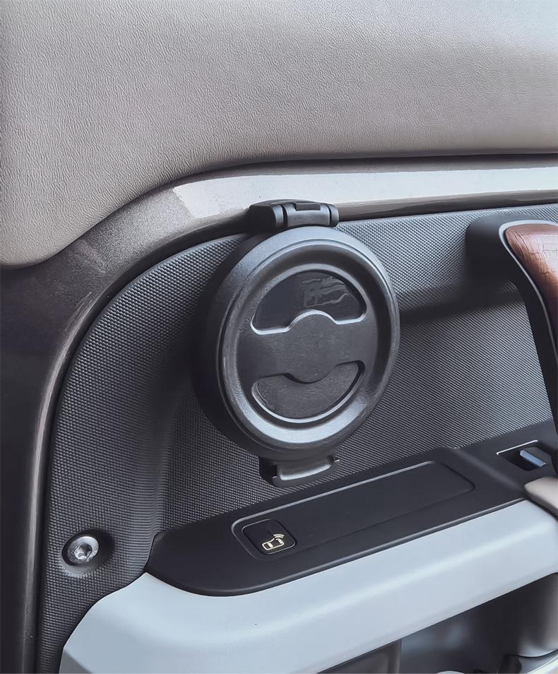 Land Rover Defender (20-25) Non-Destructive Folding Cup Holder for Car Door - Fits Coffee/Milk Tea Cups