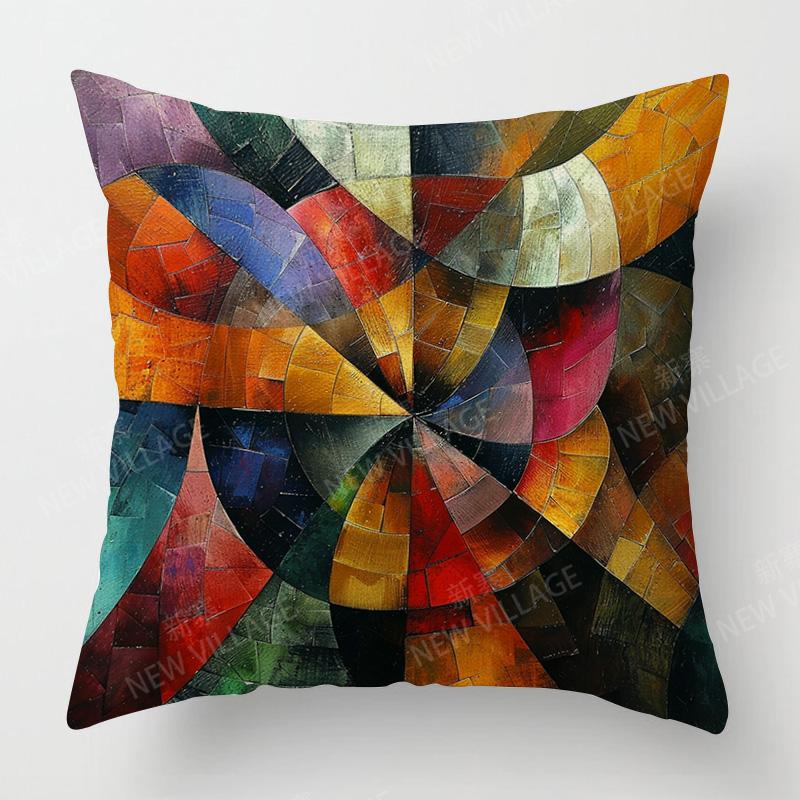 Tropical plant pattern cushion set bedroom cafe decor ins style living room sofa pillow set Throw pillowcase 40x40cm 45x45cm