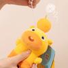 Hanging Ornament Plush Capybara Doll Car Keychain Kapibala Pendants  Birthday Gift
