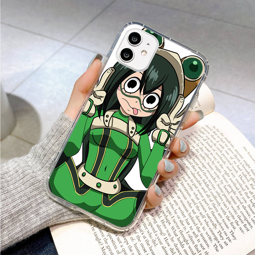 Pouzdro pro Samsung A04 A14 A23 A34 A54 M23 M33 M52 M53 Realme 10 9 C30S C35 C55 VIVO Y02S Y21 Y51 X80 Pro Transparent Cover WI69 My Hero Academia