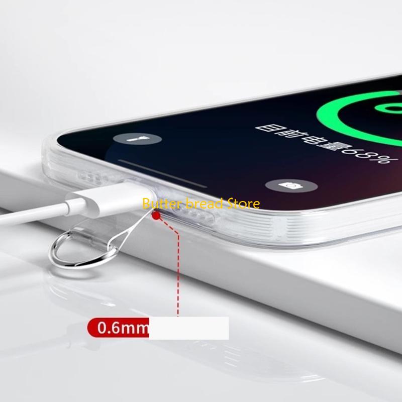 W89C Flexible Phone Lanyard Card Tether Tabs Hangings Strap Patches