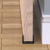 Sliding Barn Door Floor Guide Wall Mount Adjustable Anti Jump Door Bottom