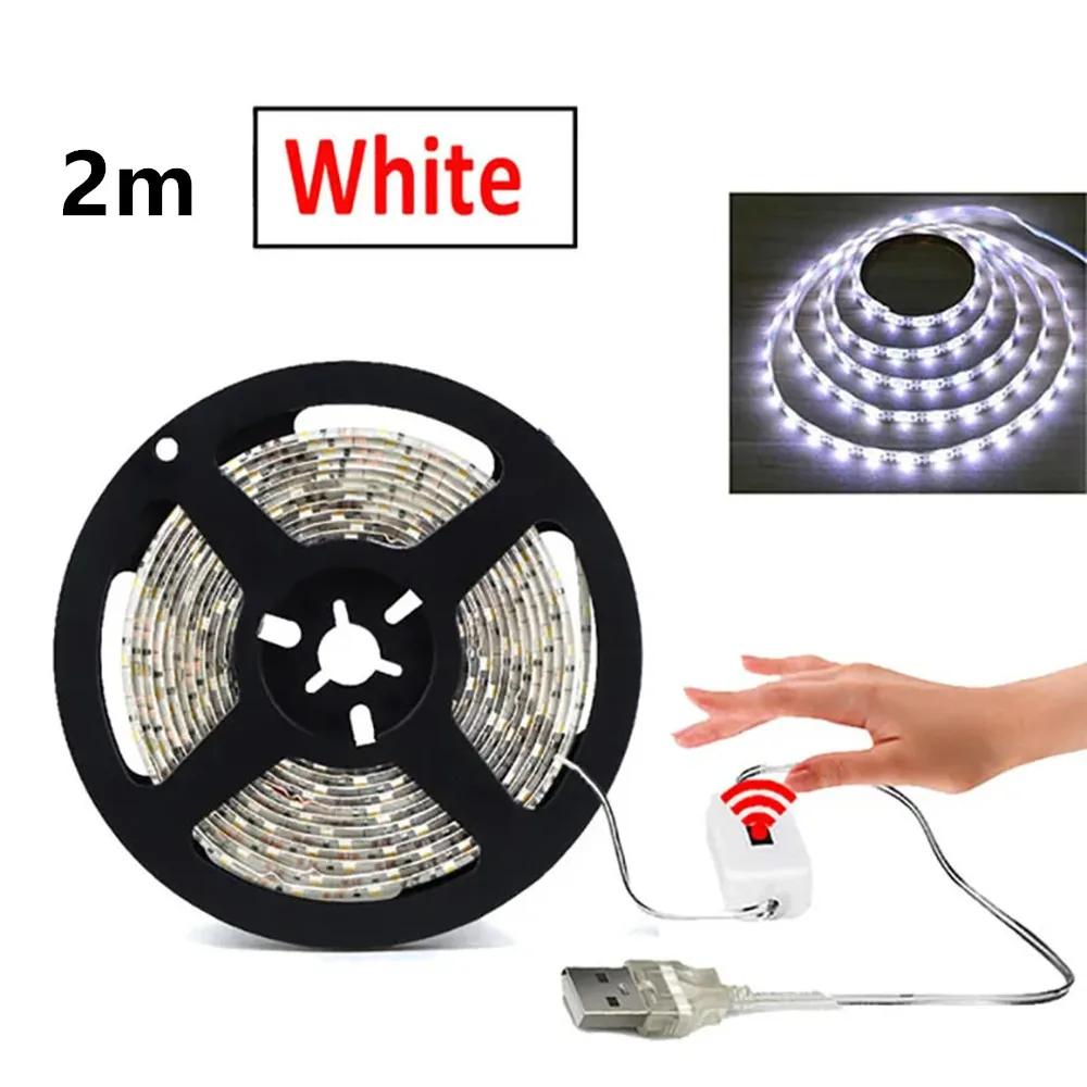 USB 5V LED-Lichtleiste Handwisch-Dimmer LED-Lampe 2835 Bewegungssensor Weihnachtsbeleuchtung Für Zuhause Party DIY Dekor TV-Hintergrundbeleuchtung