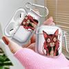 Clear Earphone Cases Cover Case For Airpods 4 Pro 2 Pro3 3 Pro2 1 Cool Cat