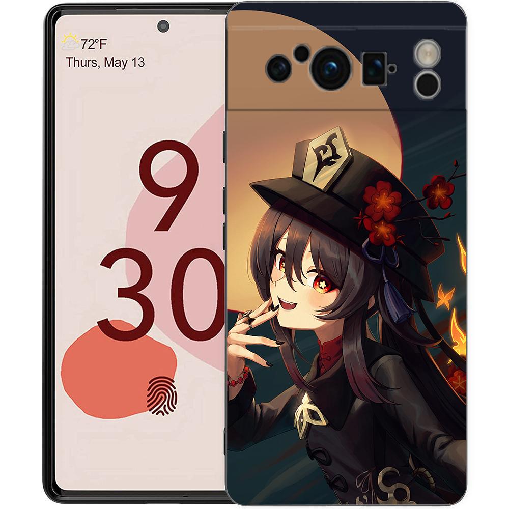 

Чехол для телефона Genshin Impact Baizhu для Google Pixel 8 7 6 Pro 6A 7A 5G, мягкий силиконовый противоударный чехол из ТПУ, черный чехол из ТПУ, Fundas Pixel 8 Pro