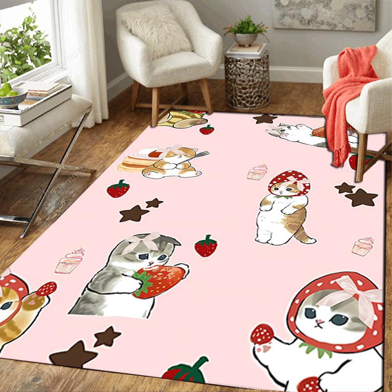mofusand Rug Floor Mat for Living Room or Bedroom Soft and Comfortable Carpet a Gift for Birthday and Holiday.DFDT261018118