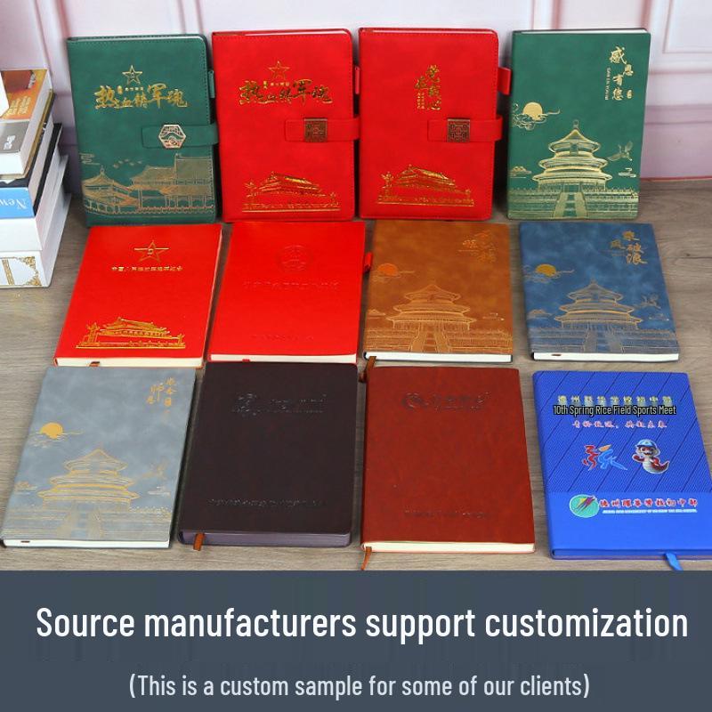 Özel Logolu İş Defteri Hediye Seti - Kalın Dokulu Kapaklı İki veya Üç Parçalı