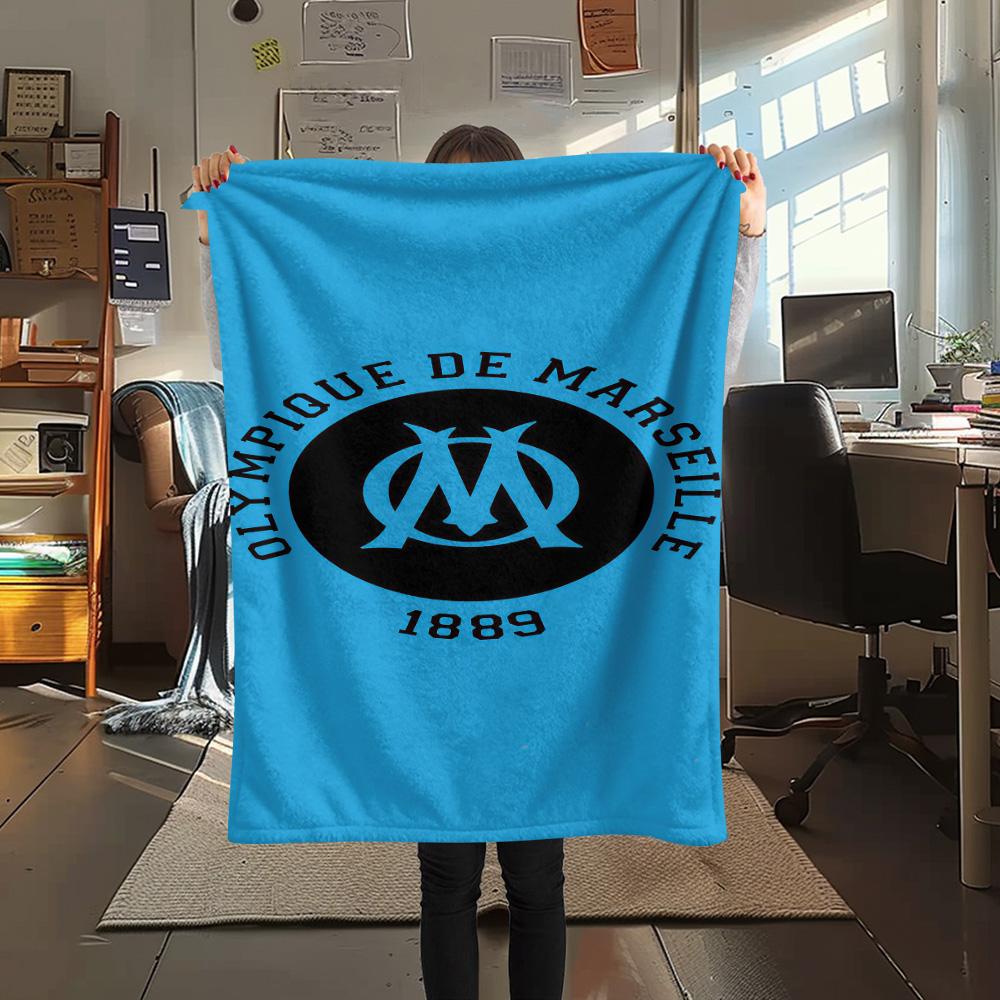 

l Oheme logo Print FlAannel Blanket, High quality Comfortable for All Seasons, Home Decor, Warmth and Comfort 80cm x 120cm