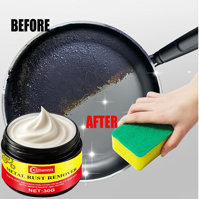 

1pc Universal Cleaning Paste - Kitchen Supplies, Suitable for Various Kitchenware Grease, Rust Removal, Kitchen Wall Grease, Bat 1