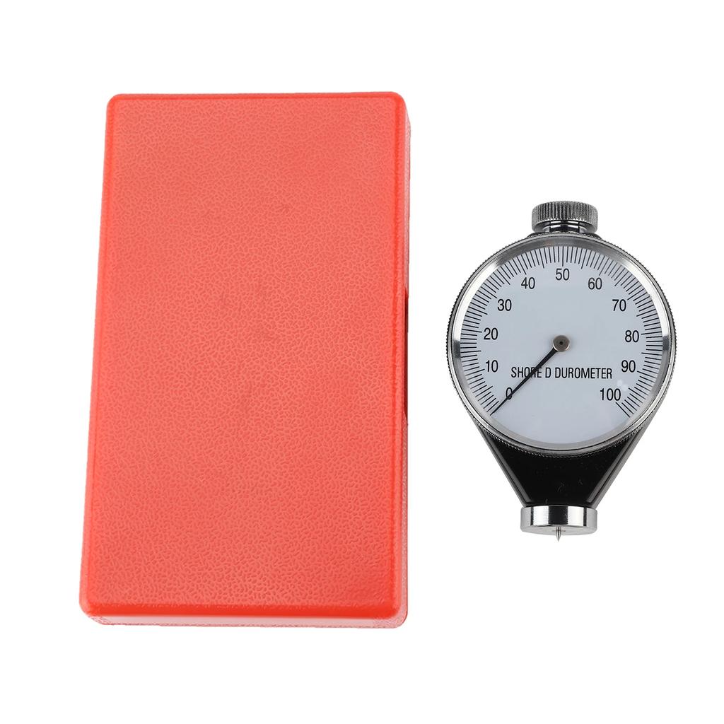 Meter 0‑100 HA Härteprüfer Gummihärteprüfer Durometer Messgerät Shore Typ A/O/D Gummi-Reifen-Durometer Härteprüfer