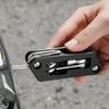 Portable Folding Hexagonal Spoke Wrench Space Saving Mountain Bike Screwdriver Tool for Bicycles Repair and Maintenance