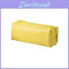 Large Capacity Leather Pen Bag With Casual Style For Girls And Teens