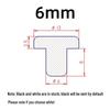 T-Shaped High Temp Silicone Stopper for Sandblasting, Electroplating, Baking, Anodizing, and More