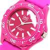 Citizen Watch Urethane Band Color Watch Pink White [Citizen Q&Q] Q&Q VR25-003 [Item]