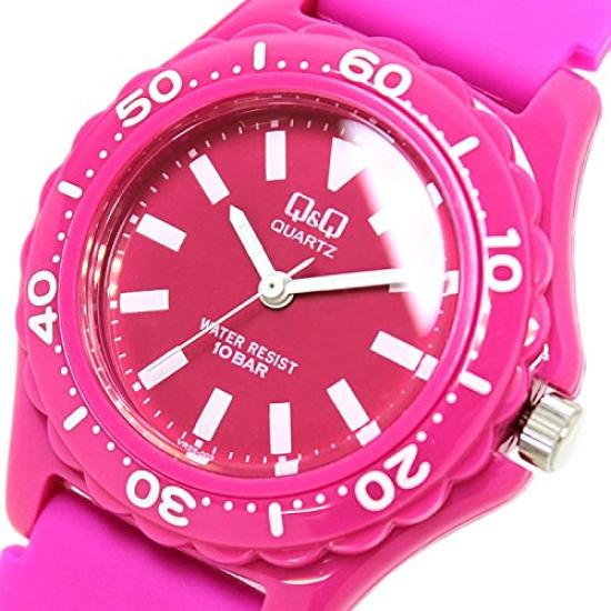 Citizen Watch Urethane Band Color Watch Pink White [Citizen Q&Q] Q&Q VR25-003 [Item]