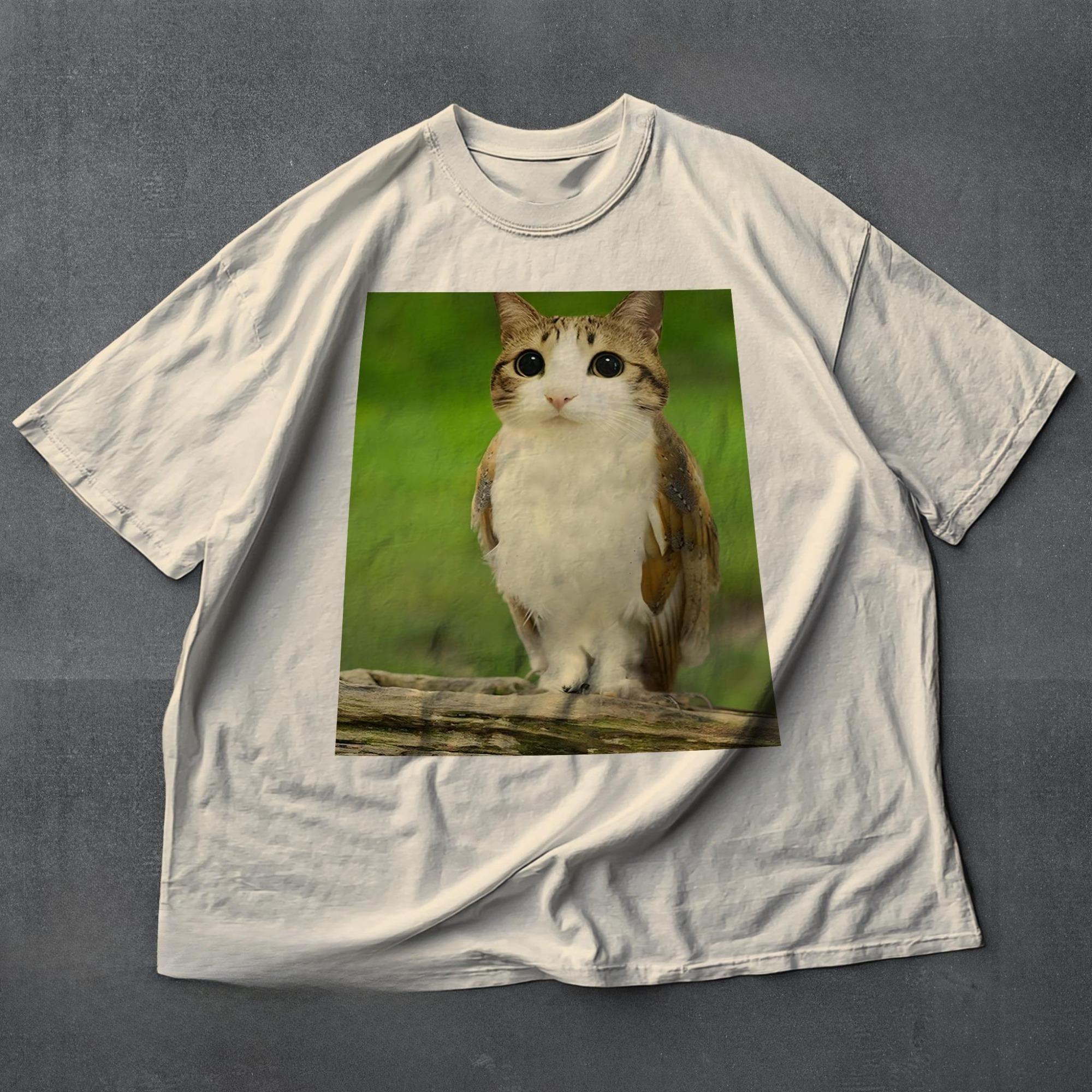 Camiseta De Gato Meowl Meme Camiseta Divertida De Gato Meme Camiseta De Gato Y BHo Brainrot Meowl Camiseta De Gatito S