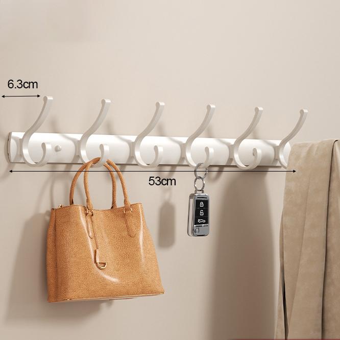 Black White Wall Hook Coat Racks Key Bag Clothes Hat Robe Hook Hanger Carrying Vintage Wall Hooks To Screw Bathroom Hanging Hook