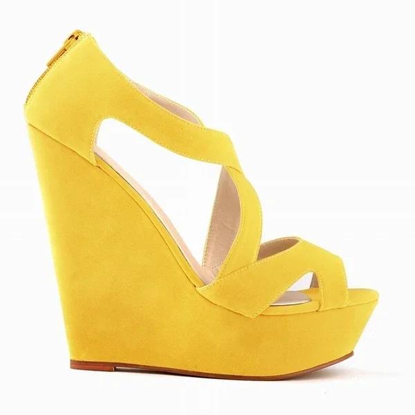 Women Sandals Summer Fashion Sexy Pumps High Heels Trend Comfort Peep Toe Wedge Platform Heel Jazz Dance Female Shoes Plus Size