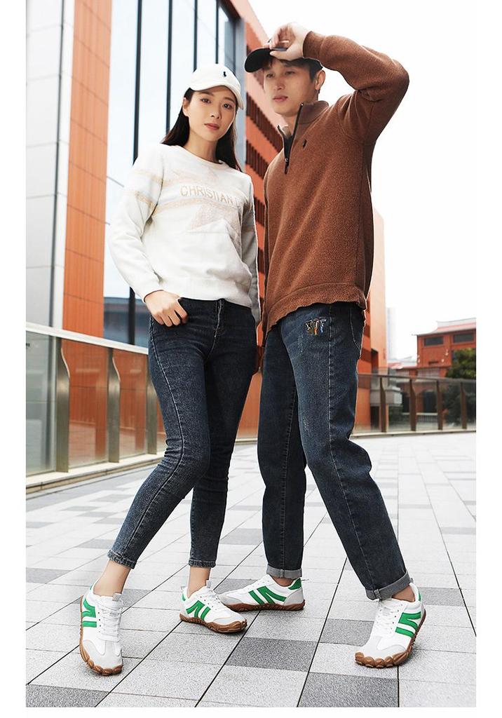 Unisex German Barefoot Hiking Shoes: Wide Fit, Breathable, Non-Slip, Retro Casual Fitness Sneakers