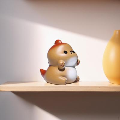 Chinese Zisha Tea Pet Ceramic Clay Decorative Accessory Model Office Home Decoration Item