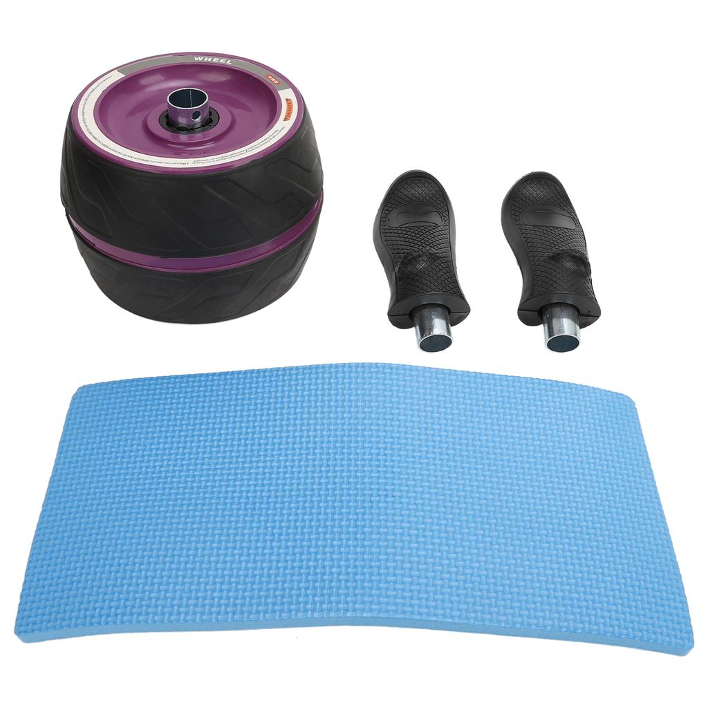 Abdominal Wheel Roller Silent Core Strength Training Abs Workout Equipment for Home Gym Fitness