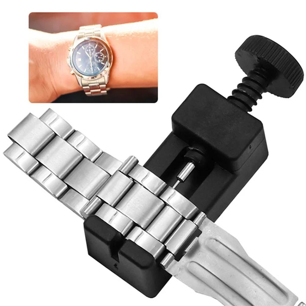 2pcs Watch Repair Tools Adjusting Watch Strap Tool with Watch Pin Band Link Pin Remover Watch Band Adjuster Band Link Opener