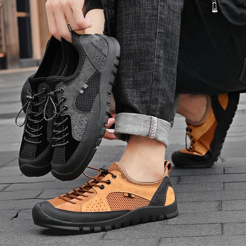 Sko i skinn Fritidssko Businessko for menn Dress Tenis De Hombre Mokasiner Mokasin Tenis Caballero Designer