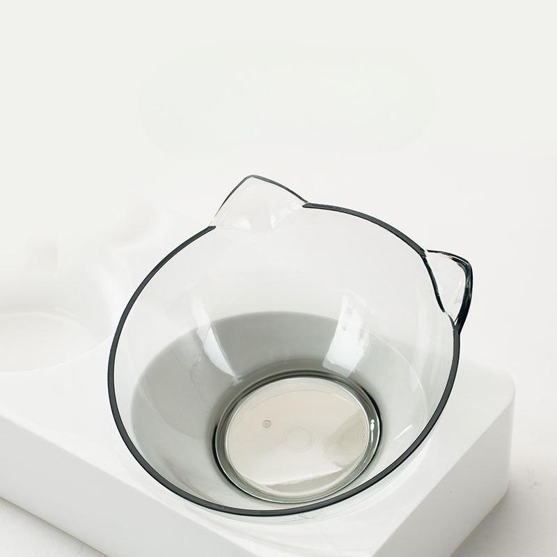 Cat Bowl, Pet Bowl, Automatic Water Dispenser, Water and Food Integrated, Cat and Dog Food Bowl, Dog Bowl, Pet Water Bowl