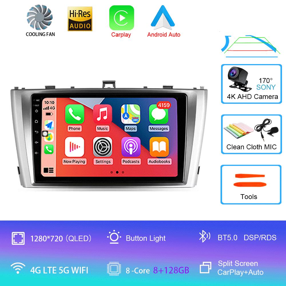 Car Radio Android 14 For Toyota Avensis T27 2009 - 2015 Navigation GPS Multimedia Player Stereo wifi+4G Carplay Auto Video 2din