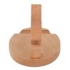 2SETS Wood Smartphone Stand Desktop Cellphone Holder Stands Wooden Phone Holder  House Ornament