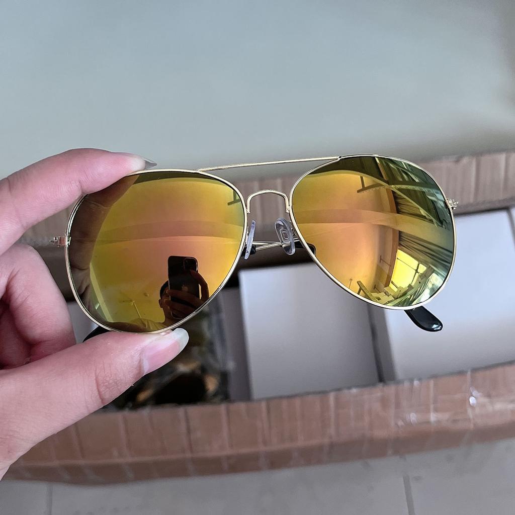 New Vintage Sunglasses For Men Metal Frame Women Sun Glasses Shades Fashion Outdoor Sports Unisex Sunglasses Pilot Eyewear