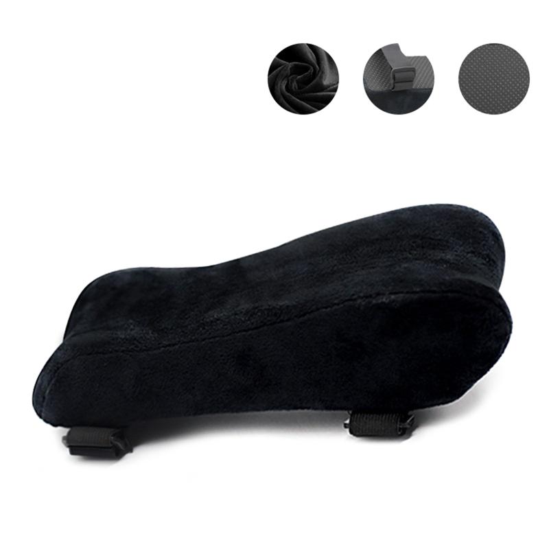

Extra Thick Anti-Slip Velvet Support Cushions Elbow Pillow Pressure Relief Office Gaming Chair Armrest with Memory F