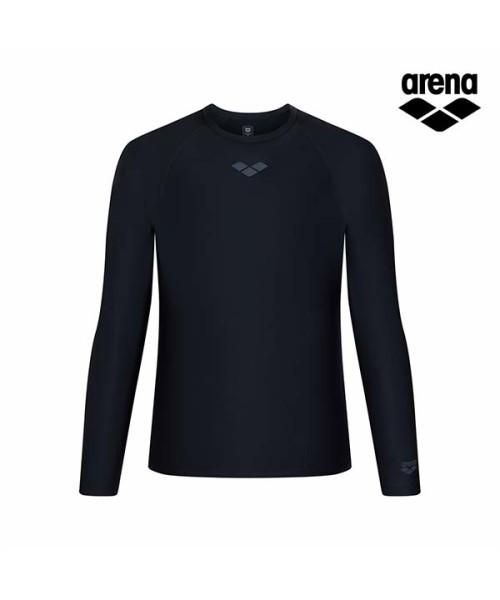 Alena Ice Fit Men'S Long Sleeve Rash Guard A6Bm1Rr18Blk