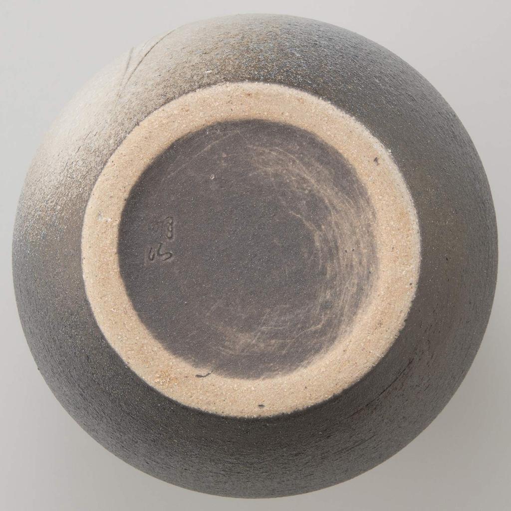 Marui Seito Shigaraki Ware Hechimon Vase, Keramik, große Blumenvase, Tsukiyo Komon, Höhe ca. 21 cm, Geschenk, Feier, japanisches Zimmer