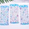 Marine Creature PVC Sticker Embossed Decorative Sticker For Notebook Journal Phone Cover Scrapbooking Embellishments