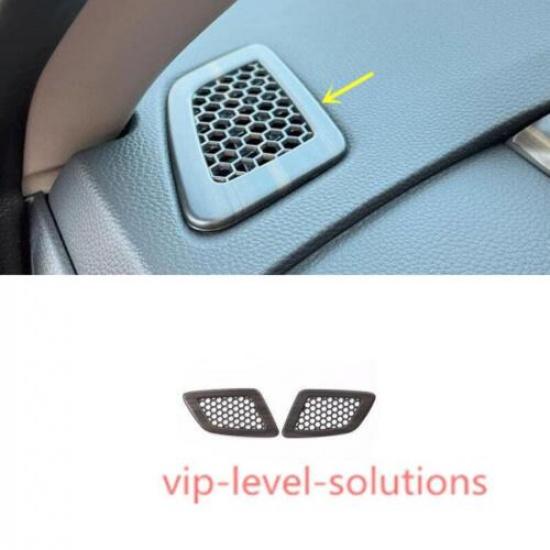 For Honda CR-V -2024 2X ABS Wood Grain Center Console A/C Air Outlet Trim