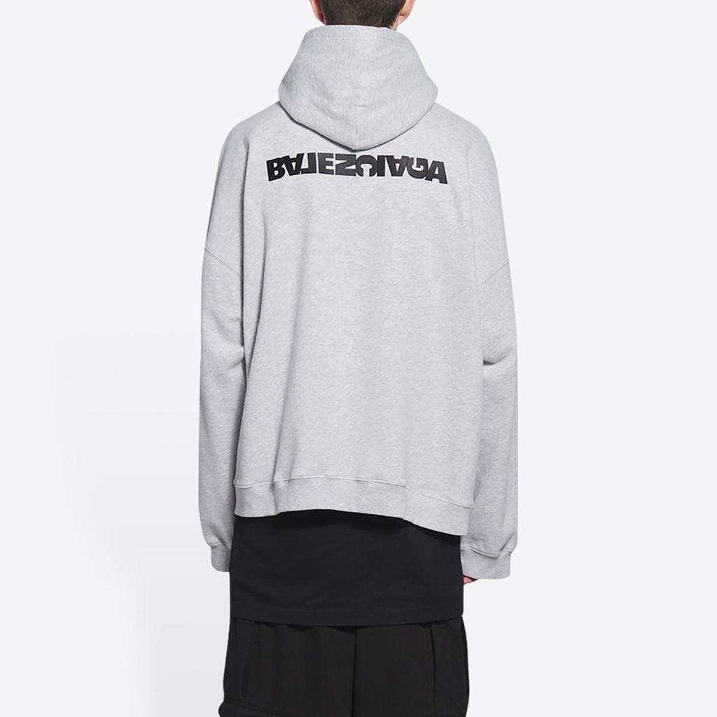 Balenciaga Sweatshirt Loose Fit Men's Gray 674986TLVB41167
