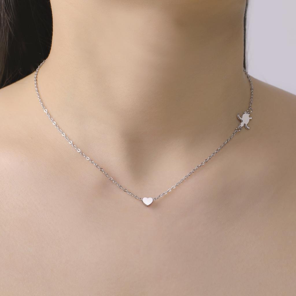 Cazador Stainless Steel Turtle Pendant Necklace for Women Gold Color Animal Choker Jewelry Birthday Gifts Wholesale 2026