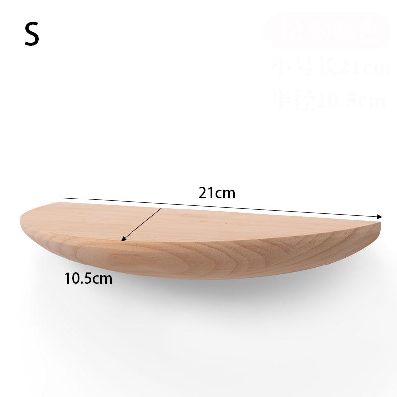 Modern Solid Wood Wall Shelf Frame Accessories Home Livingroom Porch Wall Storage Rack Wall Stand Decoration Wall Holder Crafts