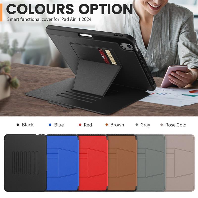 IPad Air 6 Case 11 Inch Pro 10.2 7 8 9 Full Body Shockproof Stand Leather Cover