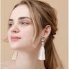 Used Wedding Bridal Party Tamara Tassel Earrings