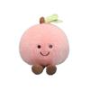 Fun Fruit Doll Series Cute Apple Pear Croissant Sun Soft Plush Toy Soothing Ragdoll